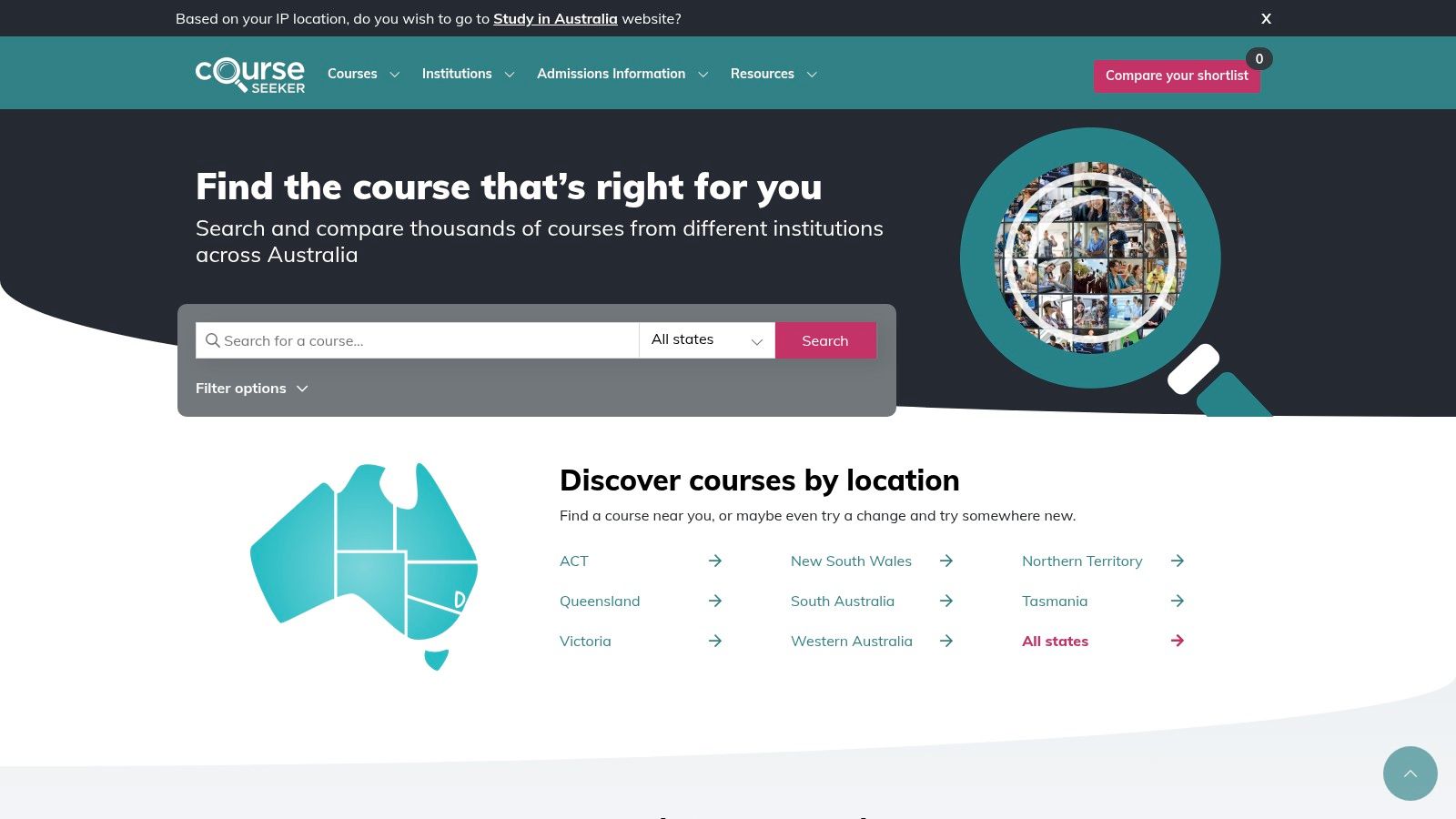 Course Seeker (Australian Government)